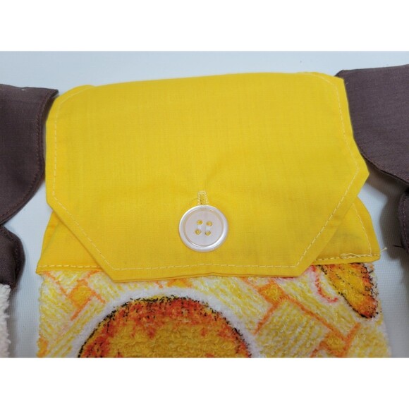 3 Vintage Mid Century Mushroom Kitchen Hand Towels - Picture 6 of 9